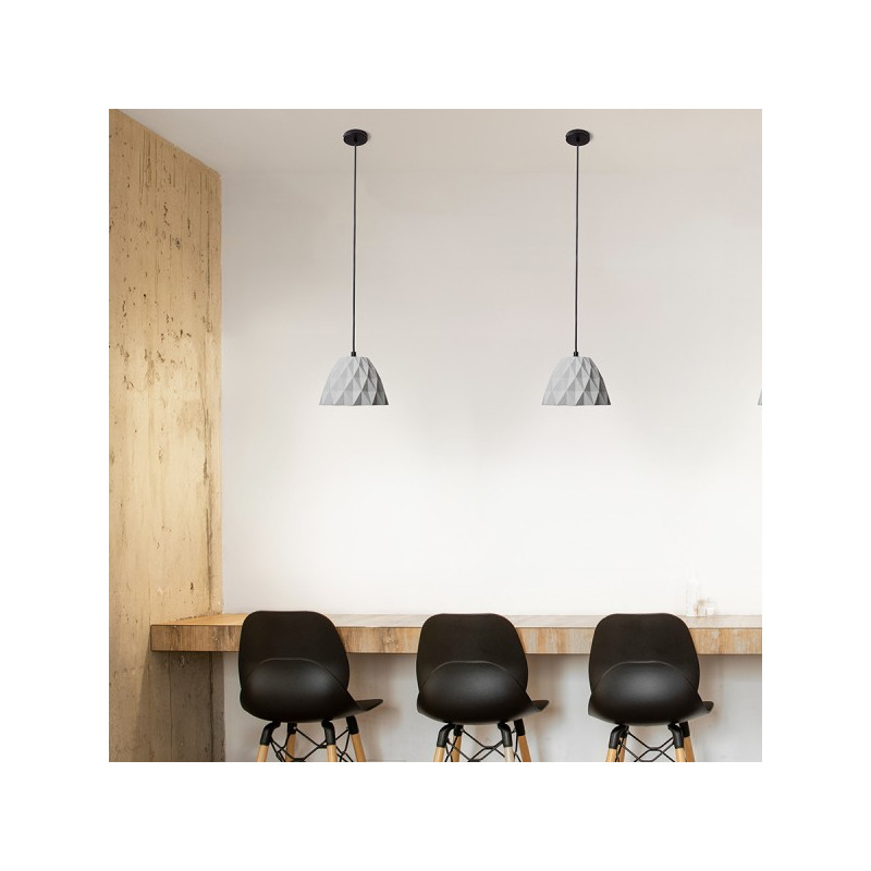 RENDL NAPLES závesná betón 230V LED E27 7W R14183