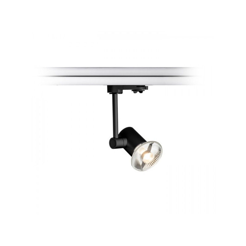 RENDL FAX pre trojokruh. lištu čierna  230V LED GU10 12W R11724