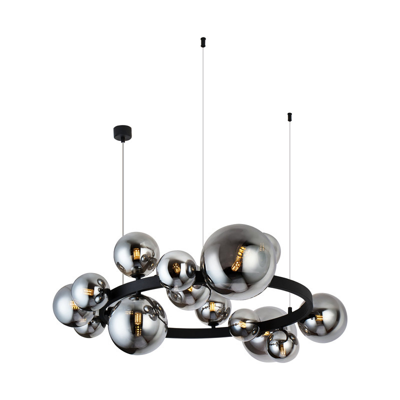 Azzardo BUBBLES LAMPBODY ROUND 15 BKAZ5875
