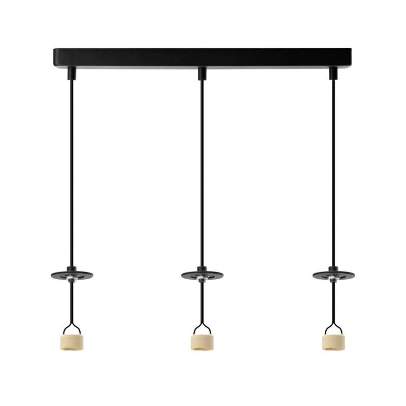 Azzardo LUCAS BASE 3L PENDANT GU10 BKAZ6162