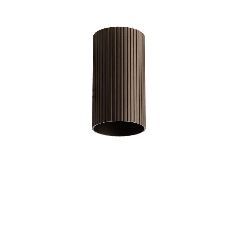 Azzardo LUCAS RIBBED TUBE 10 ANODISED BRONZEAZ6129