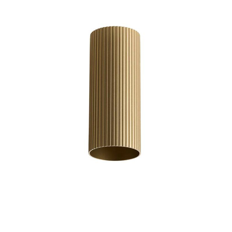 Azzardo LUCAS RIBBED TUBE 20 ANODISED GOLDAZ6401
