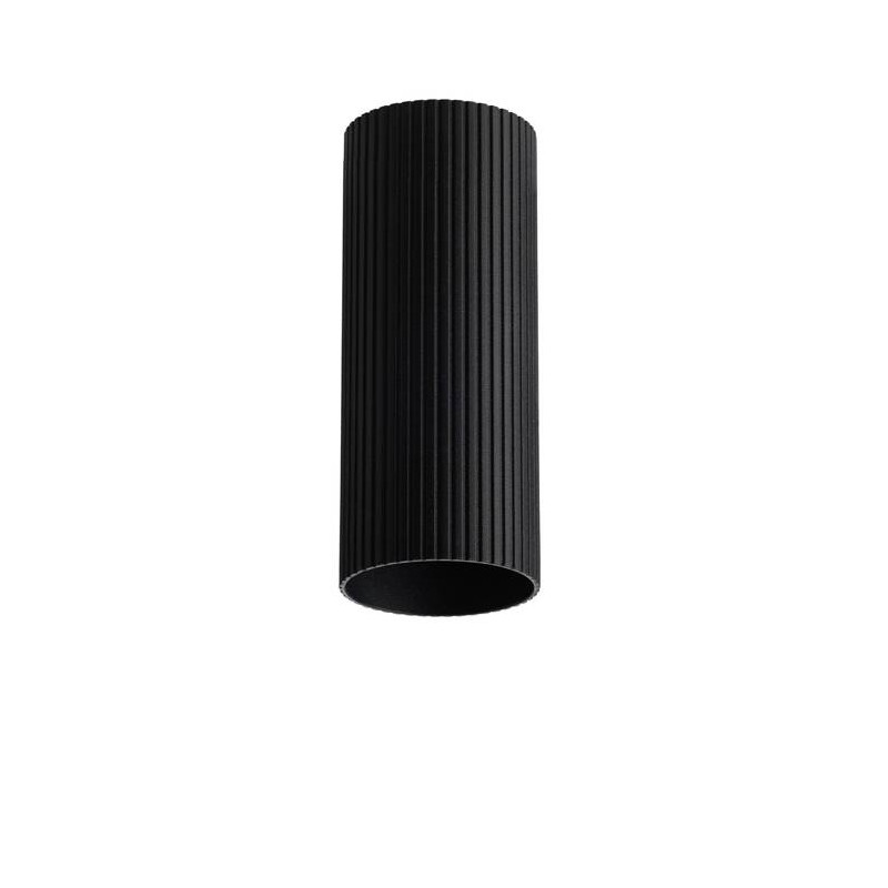Azzardo LUCAS RIBBED TUBE 30 BKAZ6138