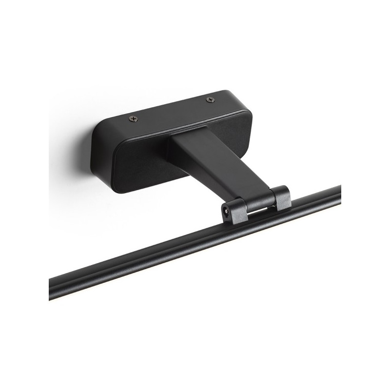 RENDL ALISA 60 nástenná matná čierna plast 230V LED 12W  3000K R14148