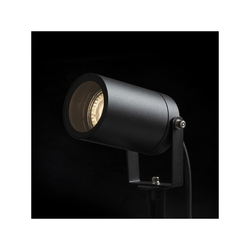 RENDL NAVONA na bodci antracitová 230V LED GU10 8W IP54 R14137