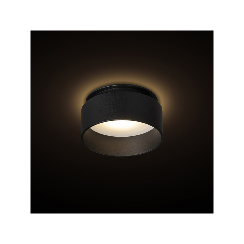 RENDL TORD zápustná čierna 230V LED GU10 9W R14254