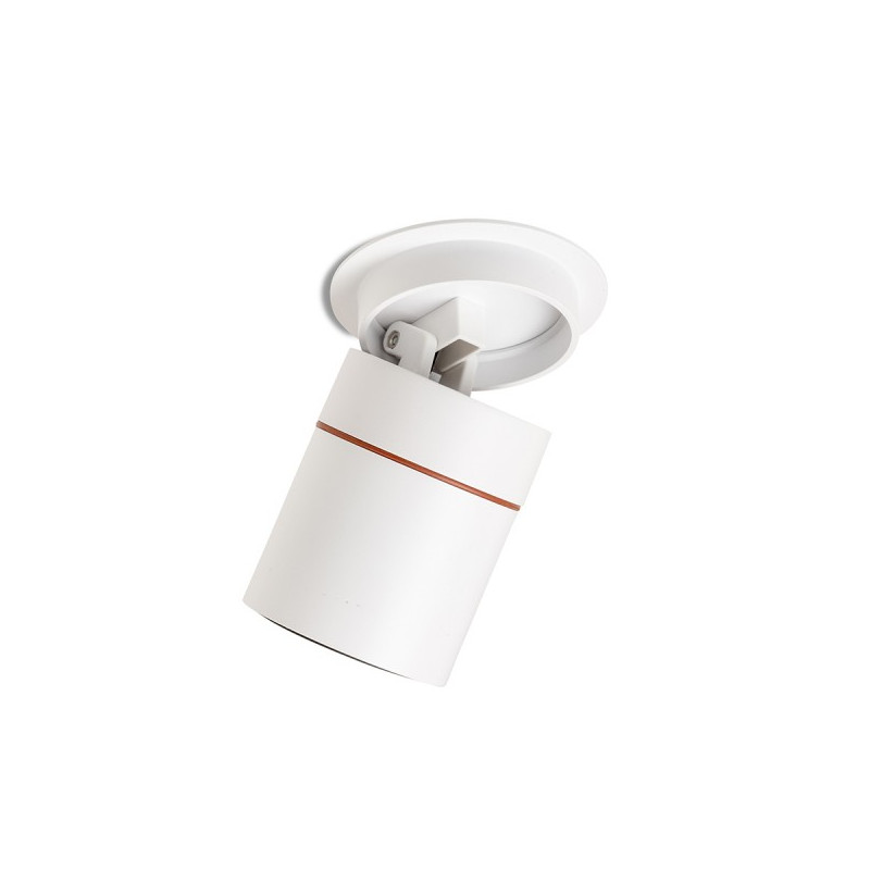 RENDL AUGUSTA zápustná biela/čierna  230V LED 12W 36°  3000K R14239
