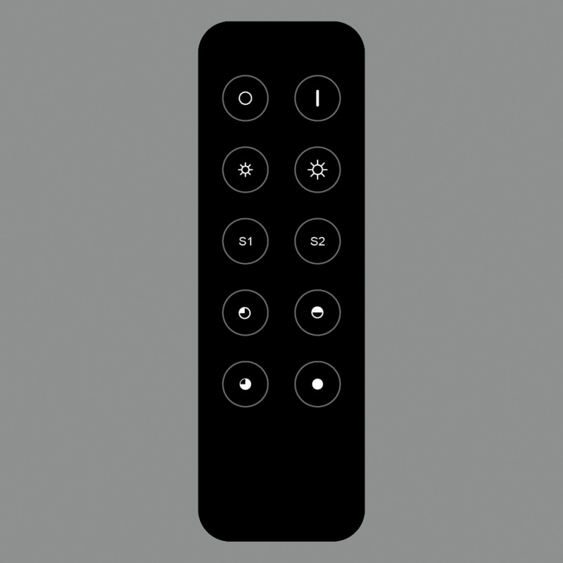 SUNRICHER REMOTE, MODEL SR-1009MS, 434MHz/868MHz