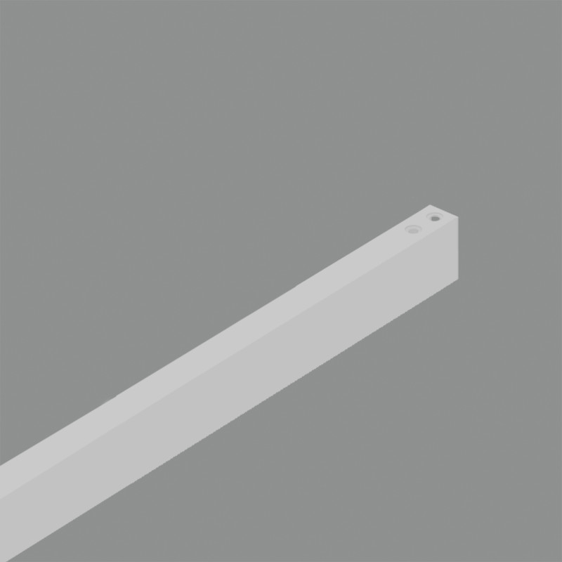 Pipe 3986 300 mm Track White,, CL.N/A, Without lighting, Without installation