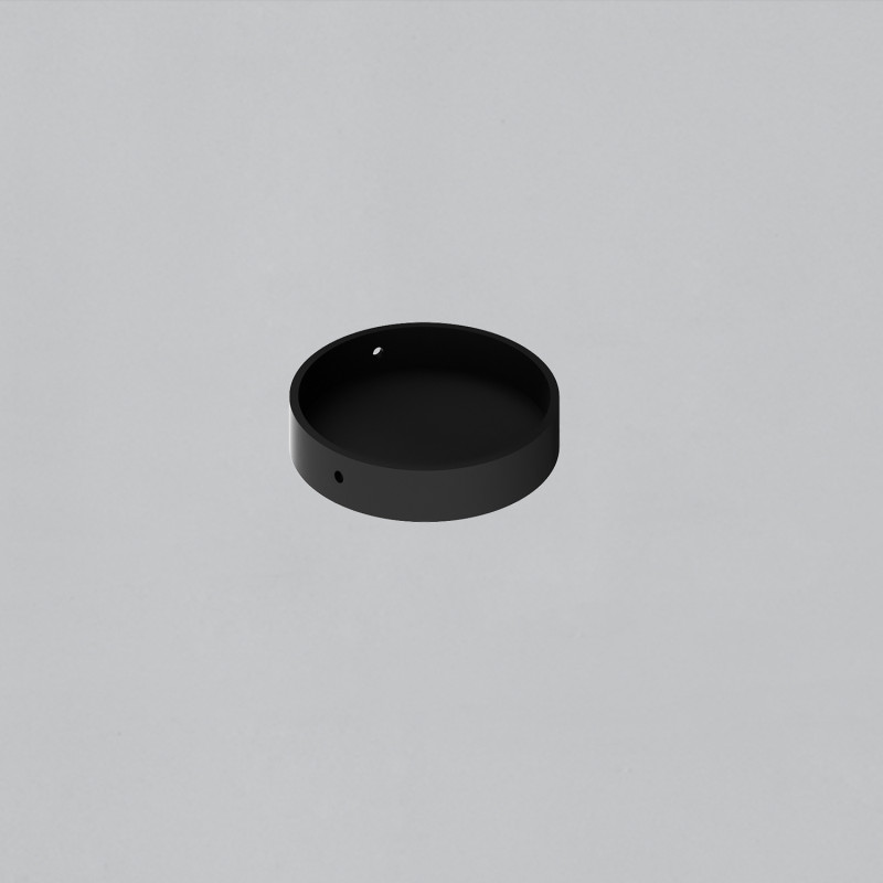 Pipe 3986 Trim Cap Black,, CL.N/A, Without lighting, Without installation