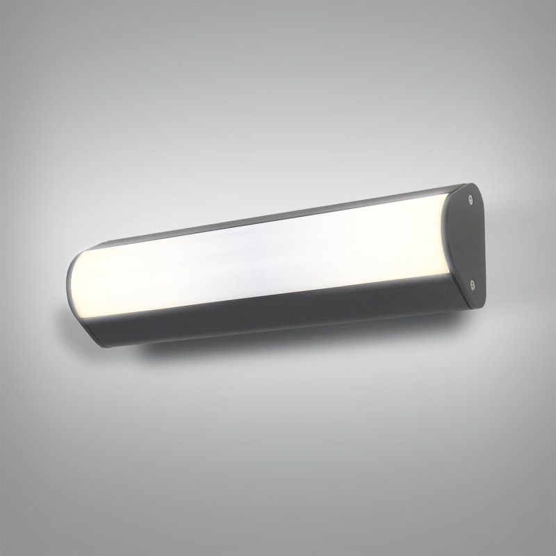 Aka Wall Lamp 16/2024-30 Black, LED 20W 3000K 1550lm, CRI90 CL.I IP54, Integrated LED