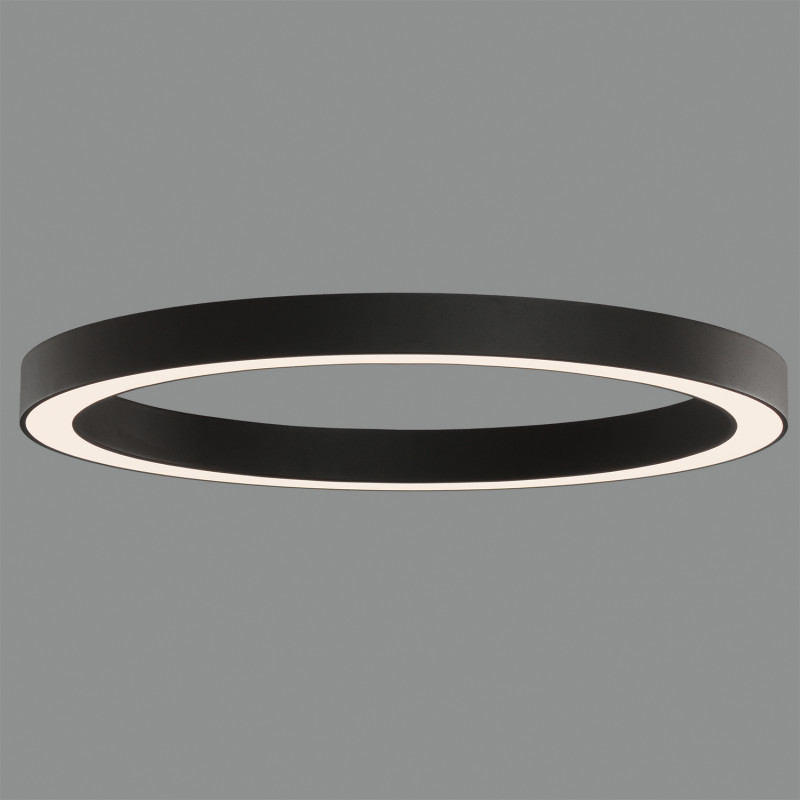 Aliso stropné svietidlo 3742/80 Black, LED 75W 5800lm, CRI90 CL.I, Integrated LED, Kelvin 2700K-3000K Slide Switch, Dim. DALI/P