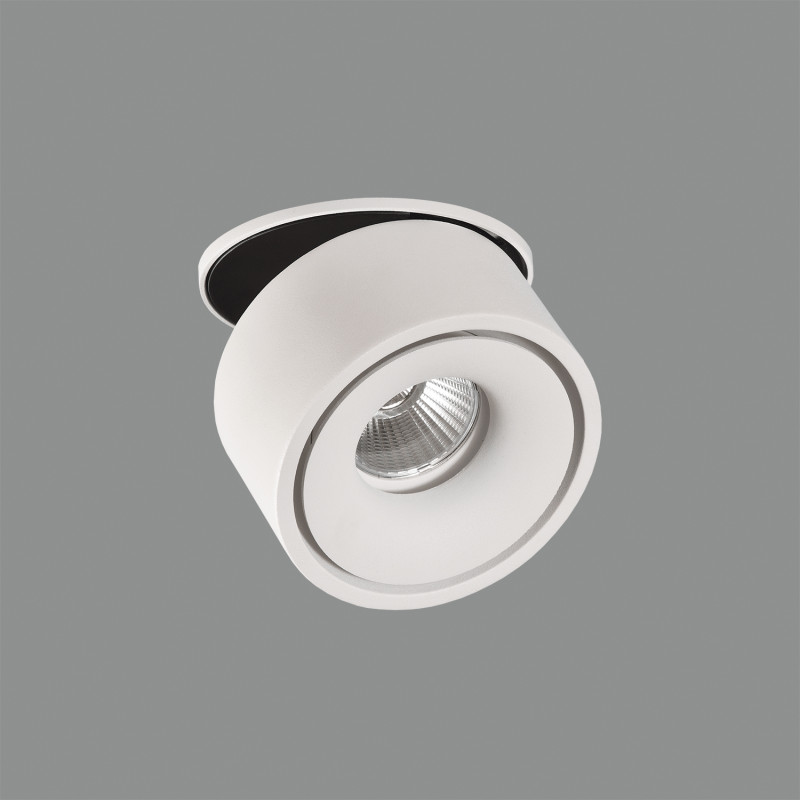 Apex Recessed 3538/10 TRIAC White, LED COB 13W 3000K 891lm, CRI90 CL.II, Integrated LED, Adjustable, Dim. Triac