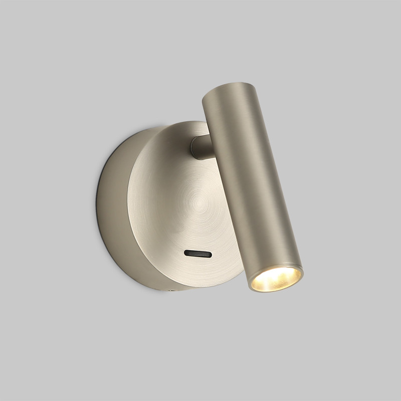 Atria Wall Lamp 16/3925 Matt Nickel, LED 3W 3000K 315lm, CRI90 CL.I, Integrated LED, With switch, Adjustable