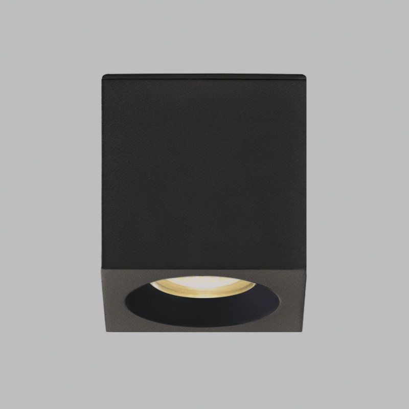 Branco stropné svietidlo 3468/8 Black, LED GU10 8W, CL.II IP65
