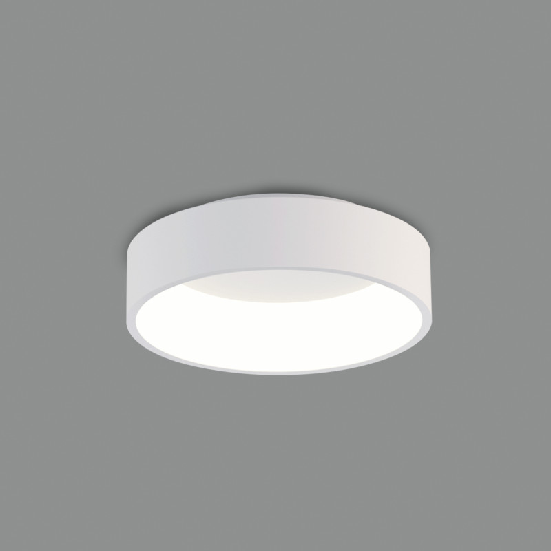 Dilga stropné svietidlo 3450/45 White, LED 27W 2100lm, CRI90 CL.I, Integrated LED, Kelvin 2700K-3000K Slide Switch