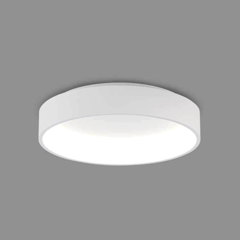 Dilga stropné svietidlo 3450/60  White, LED 48W 3730lm, CRI90 CL.I, Integrated LED, Kelvin 2700K-3000K Slide Switch, Dim. Triac