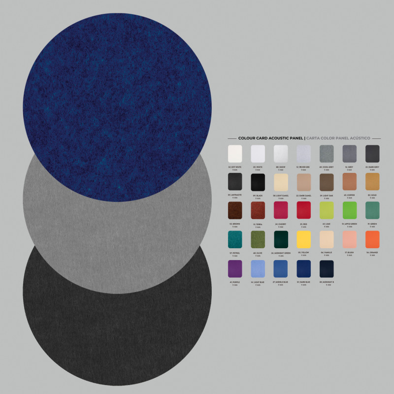 Dilga 3450/45 Ø340 mm Deco Kit Acoustic Panel,, CL.N/A, Without lighting, Without installation
