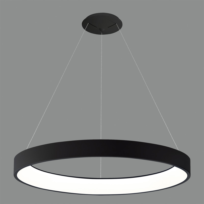 Dilga Pendant lamp 3450/135 Black, LED 168W 13100lm, CRI90 CL.I, Integrated LED, Kelvin 2700K-3000K Slide Switch