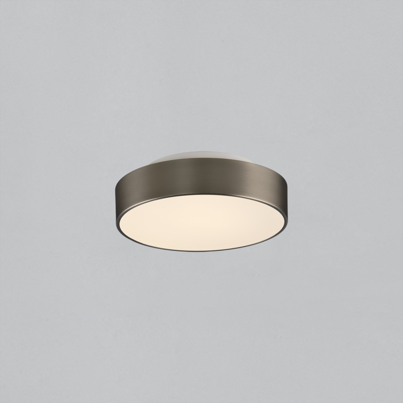 Dins stropné svietidlo 395/26 Nickel Matt, LED 18W 1890lm, CRI90 CL.II IP44, Integrated LED, Kelvin 2700K-3000K Slide Switch, D
