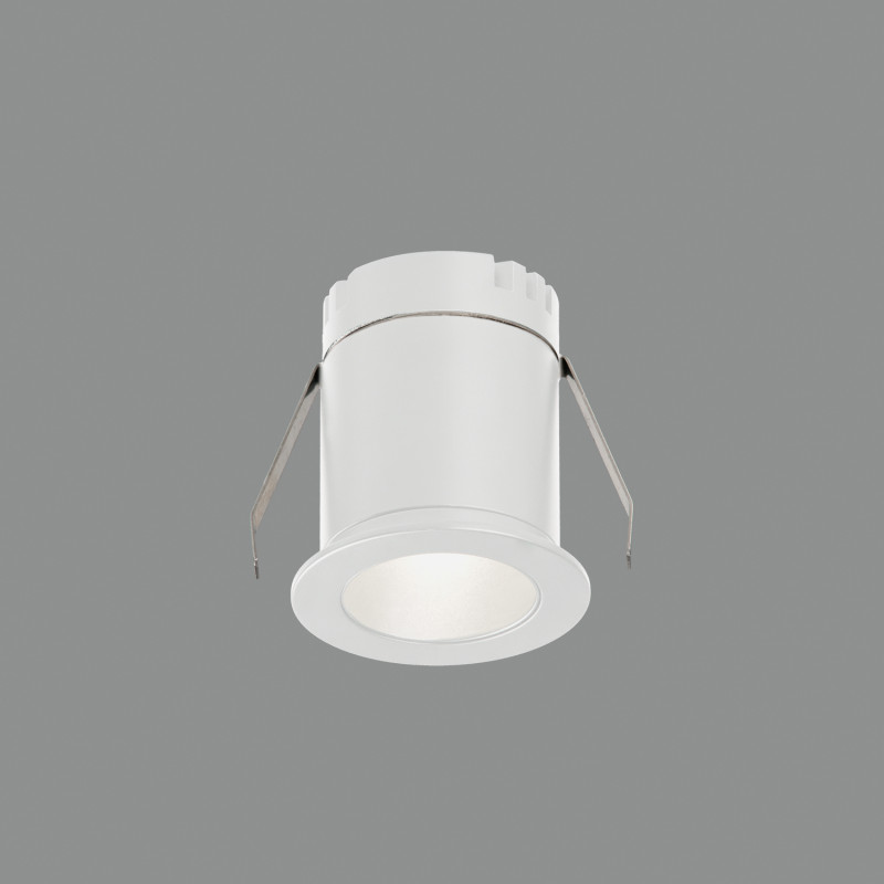Dot Recessed 3949/4 White, LED 3W 2700K 245lm, CRI90 CL.II, Integrated LED
