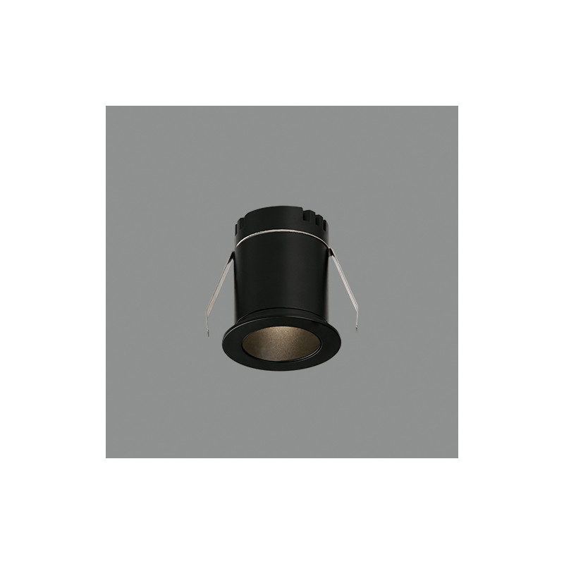 Dot Recessed 3949/4 Black, LED 3W 2700K 245lm, CRI90 CL.II, Integrated LED