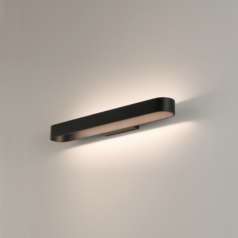 Gala Wall Lamp 16/3189-60 Black, LED 31W 3650lm, CRI90 CL.I, Integrated LED, Kelvin 2700K-3000K Slide Switch
