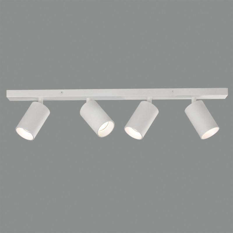 Gina stropné svietidlo 3874/R4 White, LED GU10 4x8W, CL.I, Adjustable