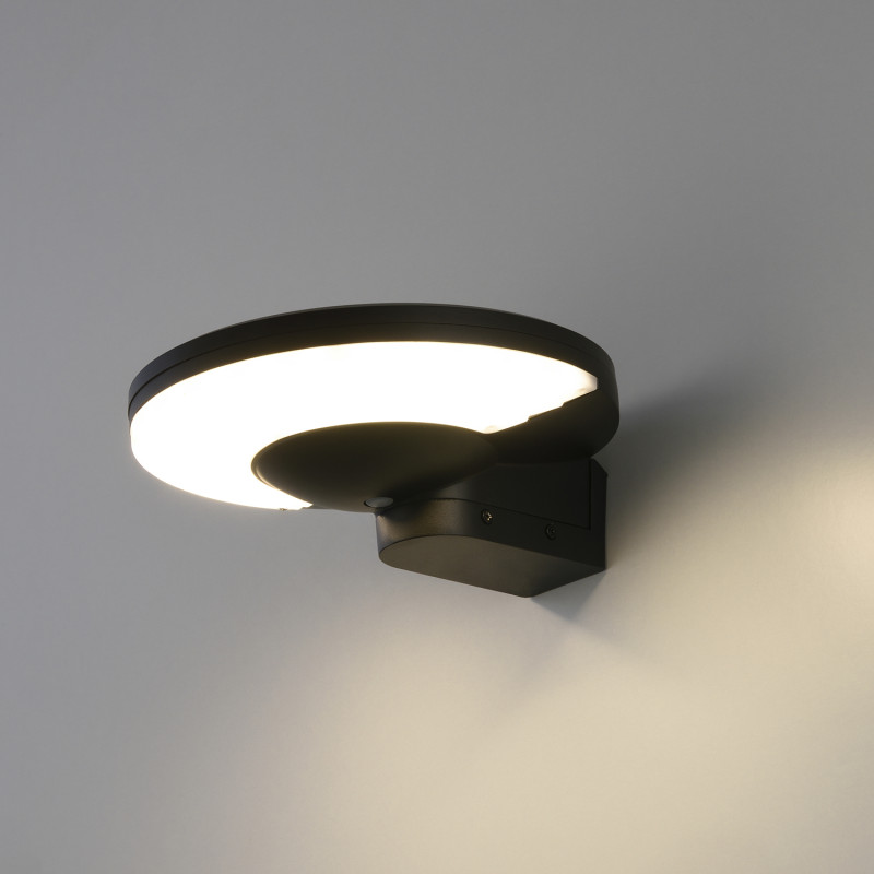 Gloss Wall Lamp Solar 16/2074 Anthracite, LED 5W 3000K 500lm, CRI90 CL.III IP65, Integrated LED, Built-in battery, Solar