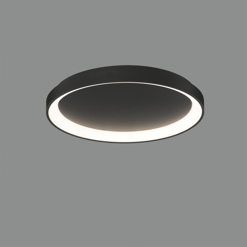 Grace stropné svietidlo 3848/48 Black, LED 40W 3450lm, CRI90 CL.I, Integrated LED, Kelvin 2700K-3000K Slide Switch, Dim. Triac