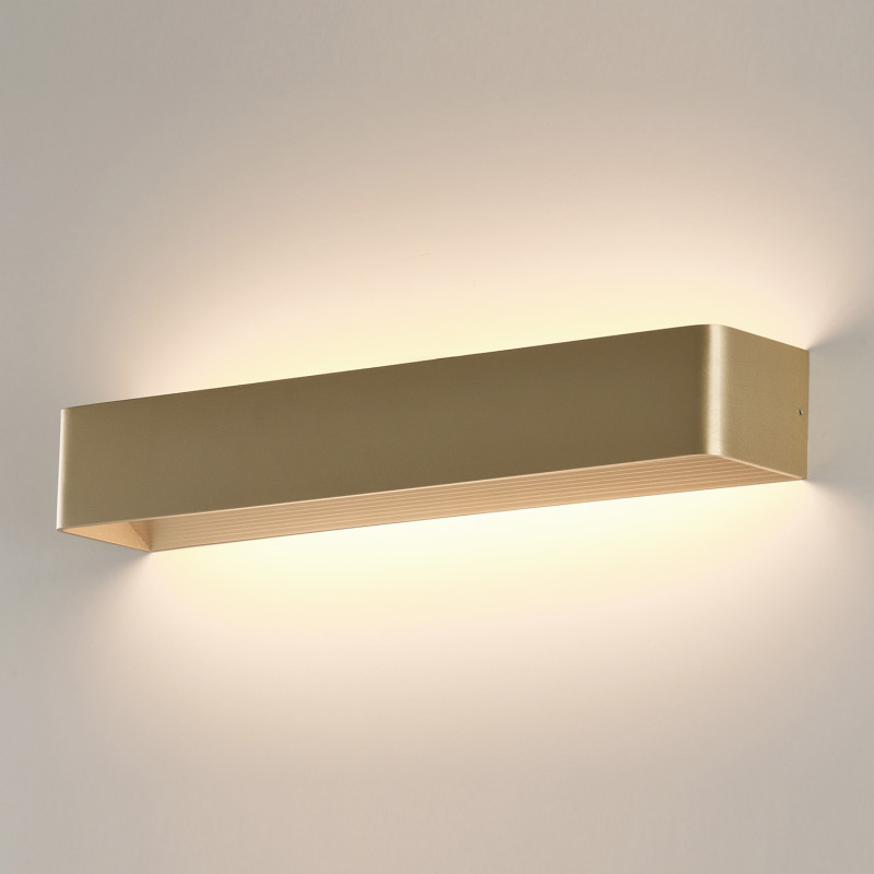 Icon Wall Lamp 16/3089-50 Technical Gold, LED 32W 3162lm, CRI90 CL.II, Integrated LED, Kelvin 2700K-3000K Slide Switch