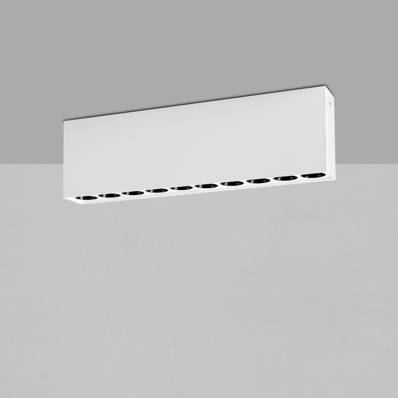 Invisible stropné svietidlo 3980/272 White, LED 24W 3000K 1790lm, CRI90 CL.II, Integrated LED