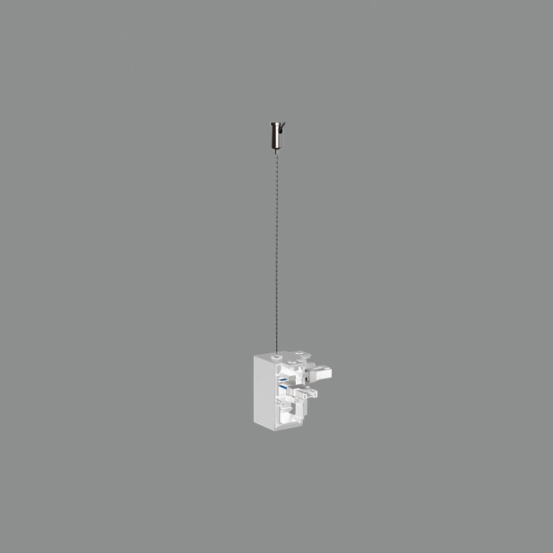 Invisible 3980 Union L Pendant Kit White,, CL.N/A, Without lighting, Without installation