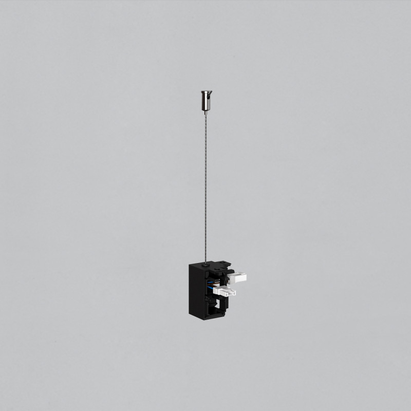 Invisible 3980 Union L Pendant Kit Black,, CL.N/A, Without lighting, Without installation