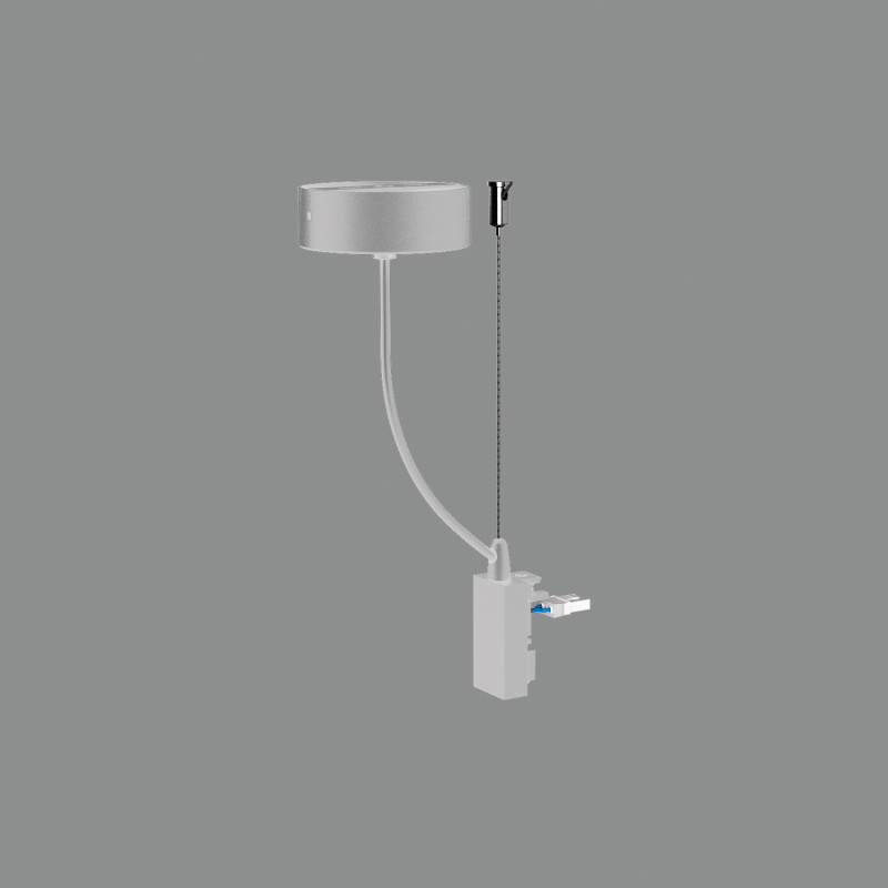 Invisible 3980 Union L Pendant Kit White,, CL.I, Without lighting