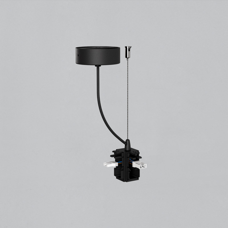 Invisible 3980 Union L Pendant Kit Black,, CL.I, Without lighting