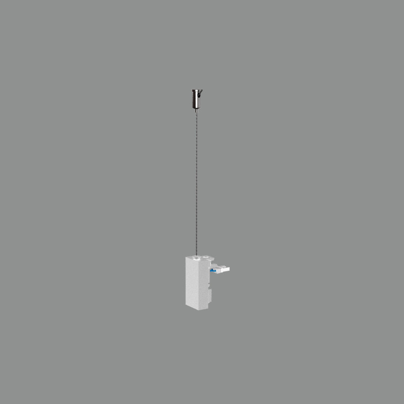 Invisible 3980 Tapa final Pendant Kit White,, CL.N/A, Without lighting, Without installation