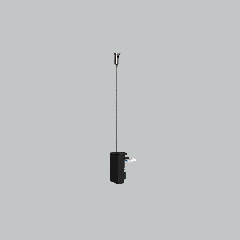 Invisible 3980 Tapa final Pendant Kit Black,, CL.N/A, Without lighting, Without installation