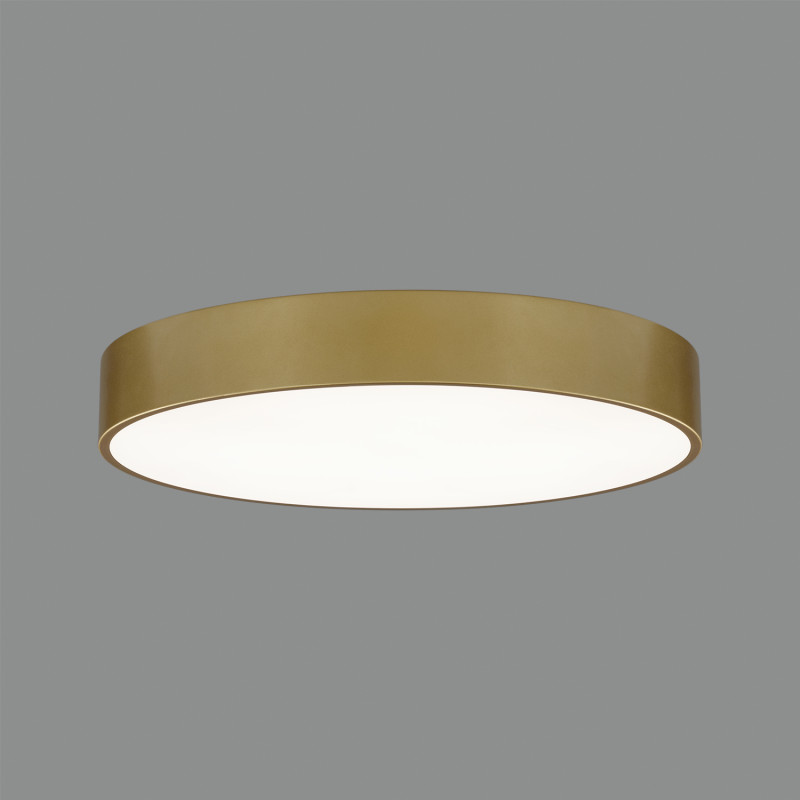 Isia stropné svietidlo 3453/60 Tech Gold, LED 55W 5250lm, CRI90 CL.I, Integrated LED, Kelvin 3000K-4000K Slide Switch, Dim. DAL