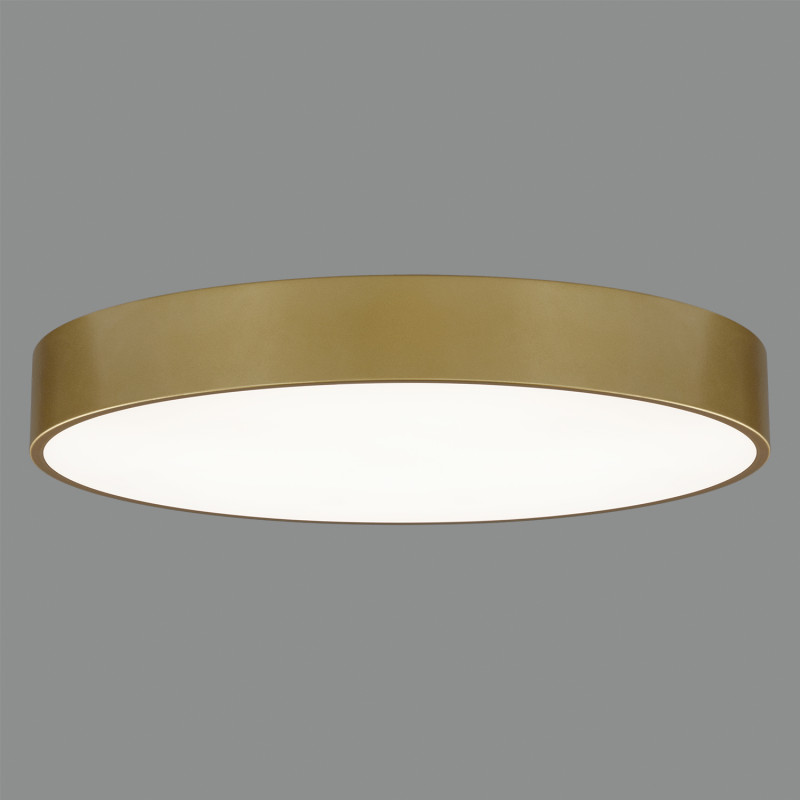 Isia stropné svietidlo 3453/80 Tech Gold, LED 88W 8440lm, CRI90 CL.I, Integrated LED, Kelvin 3000K-4000K Slide Switch, Dim. DAL