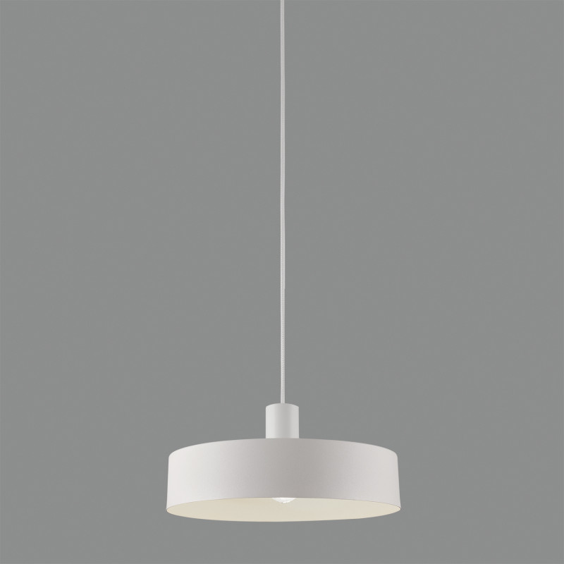 Jarvis Pendant lamp 3708/30 Text. White, Kit Text. White, LED E27 15W, CL.I
