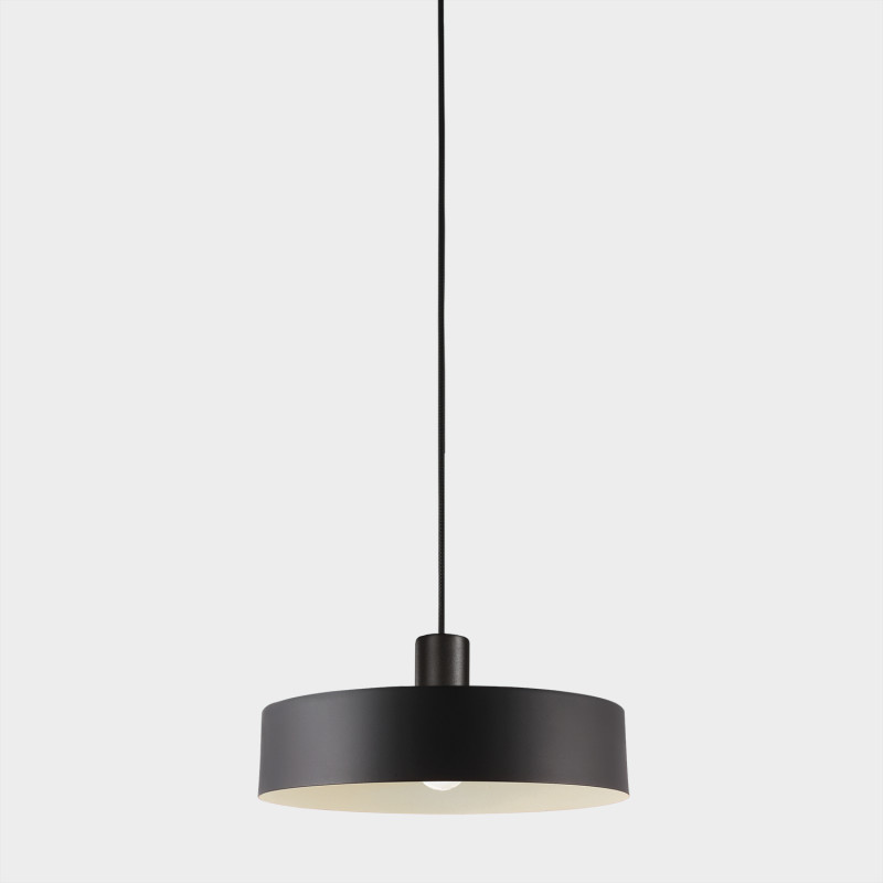 Jarvis Pendant lamp 3708/30 Text. Black, Kit Text. Black, LED E27 15W, CL.I