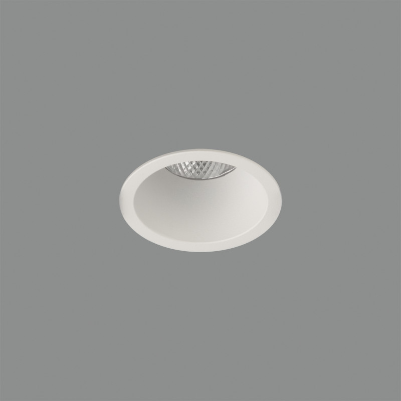 Kidal 3771/8 Recessed White, LED COB 1x7W 3000K 670lm, IP44 CL.II, Integrated LED, Dim. DALI/Push
