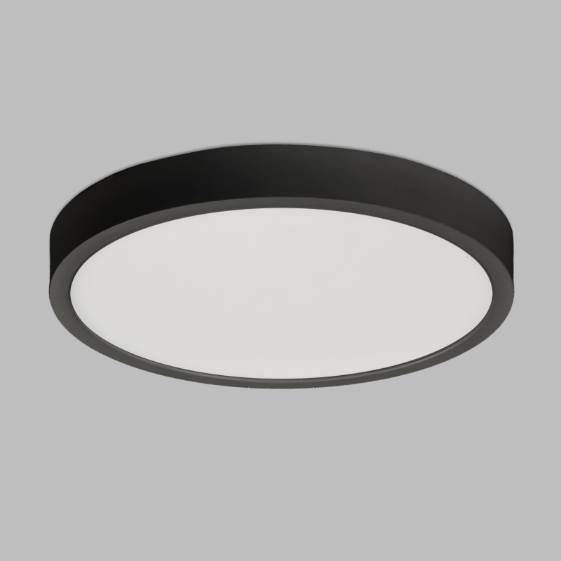 Kore stropné svietidlo 3435/19 Black, LED 18W 4000K 1450lm, CRI90 CL.II, Integrated LED