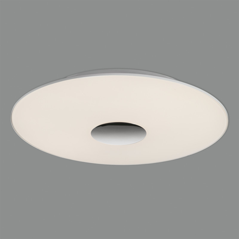 Live stropné svietidlo 3631/52 Opal/Chrome, LED 36W 3335lm, CRI90 CL.I IP44, Integrated LED, Kelvin 2700K-3000K Slide Switch
