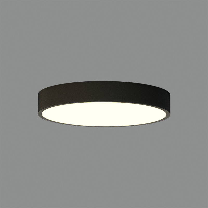 London stropné svietidlo 3760/40 Black, LED 22W 3000K 1679lm, CRI90 CL.I, Integrated LED, Casambi