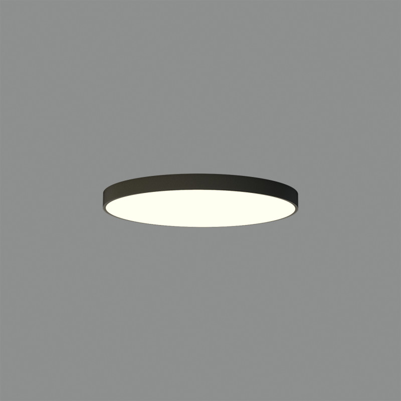 London stropné svietidlo 3760/80 Black, LED 72W 3000K 5497lm, CRI90 CL.I, Integrated LED, Casambi