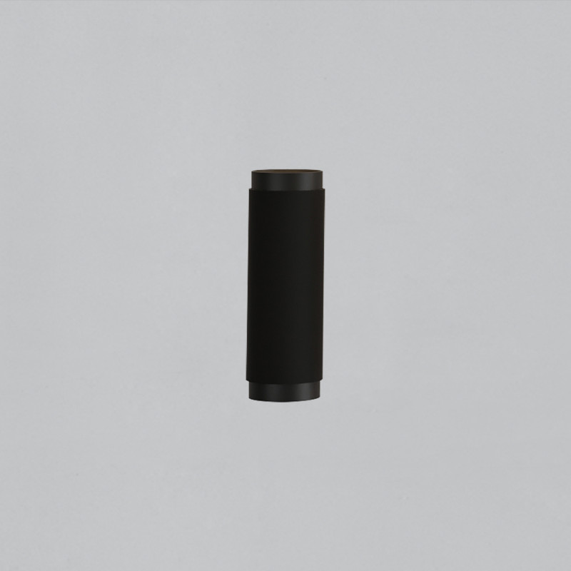 Lux Wall Lamp 16/3989-2 Black/Black, LED COB 2x6W 3000K 1240lm, CRI90 CL.I, Integrated LED, Dim. DALI/Push