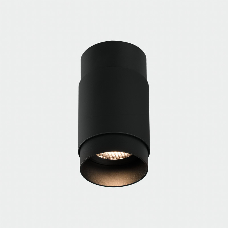 Lux stropné svietidlo 3989/6 Black/Black, LED COB 13W 3000K 1240lm, CRI90 CL.I, Integrated LED, Dim. DALI/Push