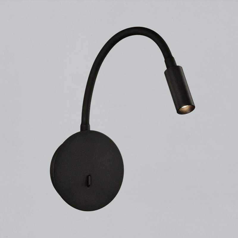 Lyon Wall Lamp 16/3699 Black, LED 3W 3000K 285lm, CRI90 CL.I, Integrated LED, With switch, Adjustable